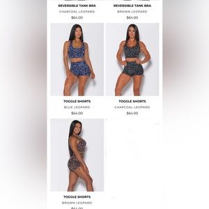 ISO Looking for Bombshell Sportswear leopard toggle shorts sets M or L Please!